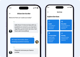 روبوت خدمات المواطنين الحكومي – السعودية